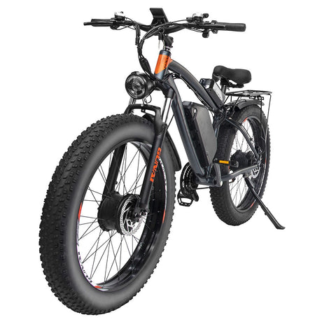 GUNAI GN88 Electric Bike 26" Tires Dual 1000W Motors 48V 22Ah Battery