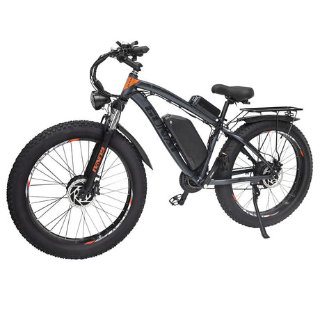 GUNAI GN88 Electric Bike 26" Tires Dual 1000W Motors 48V 22Ah Battery