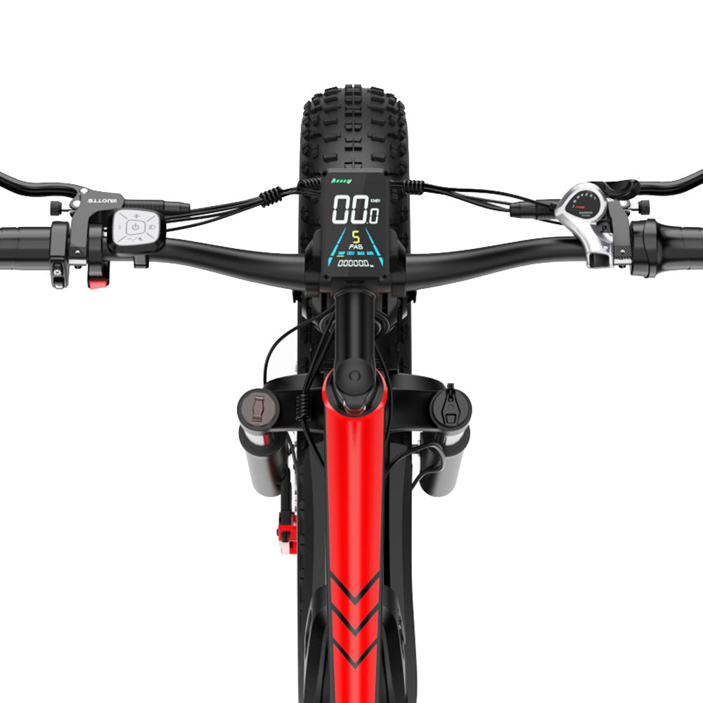 DUOTTS S26 Electric Bike 26" Tires Dual 750W Motors 48V 20Ah Samsung Battery