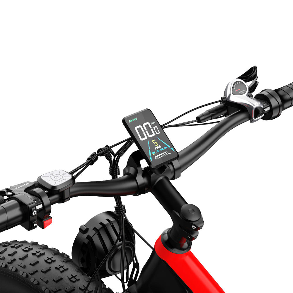 DUOTTS S26 Electric Bike 26" Tires Dual 750W Motors 48V 20Ah Samsung Battery