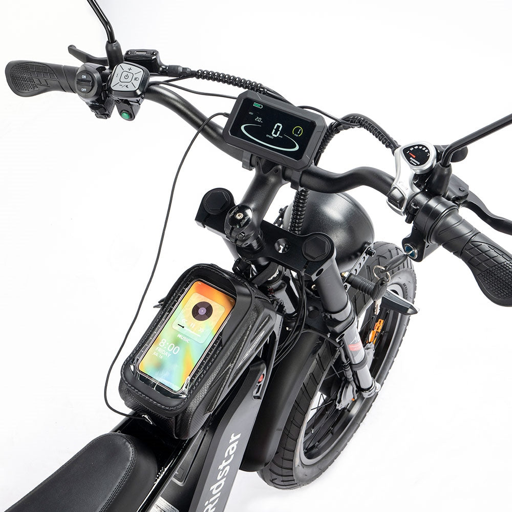 Ridstar Q20 Pro Electric Bike 20" Tires Dual 1000W Motors Dual 52V 20AH Batteries