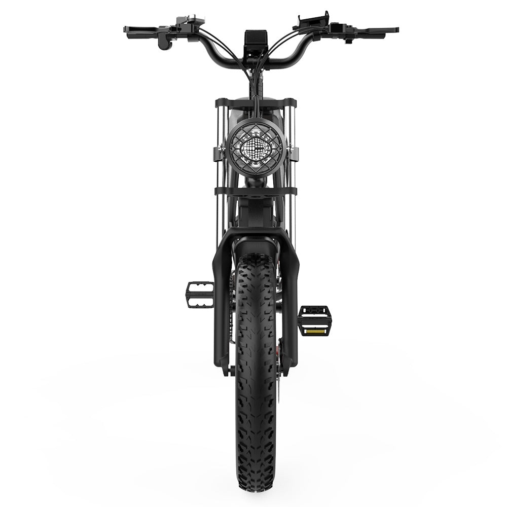 Bicicleta de montaña eléctrica Ridstar Q20, neumáticos de 20", motor de 1000 W, batería de 48 V y 20 Ah