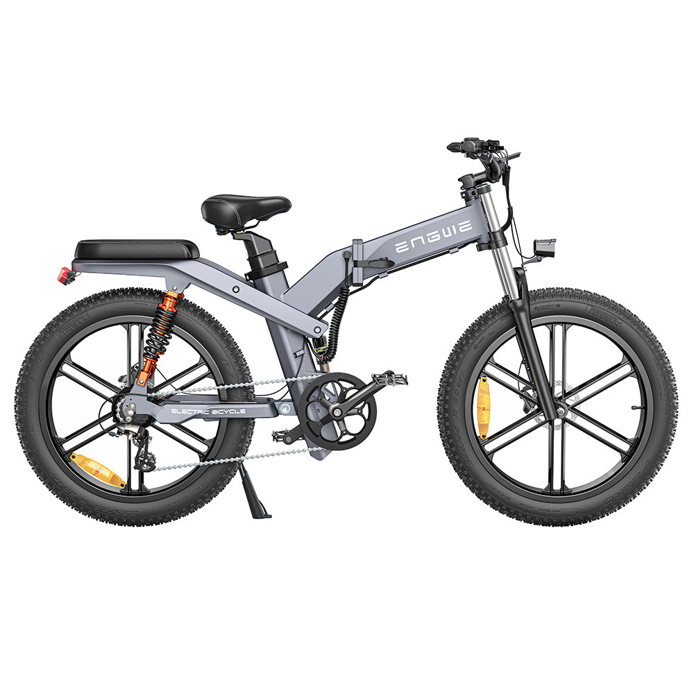ENGWE X26 Electric Mountain Bike 26" Off-Road Fat Tires Dual 1000W Motors