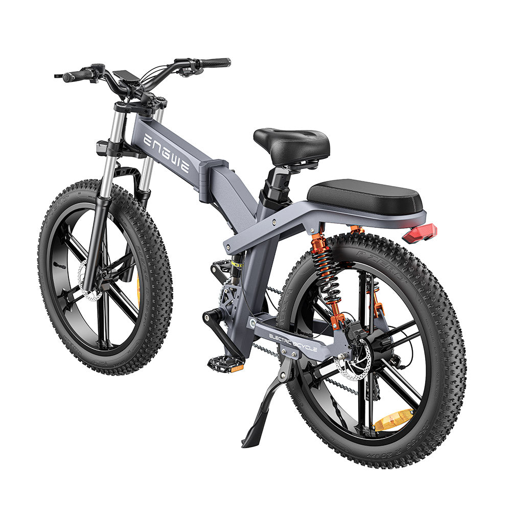 ENGWE X26 Electric Mountain Bike 26" Off-Road Fat Tires Dual 1000W Motors