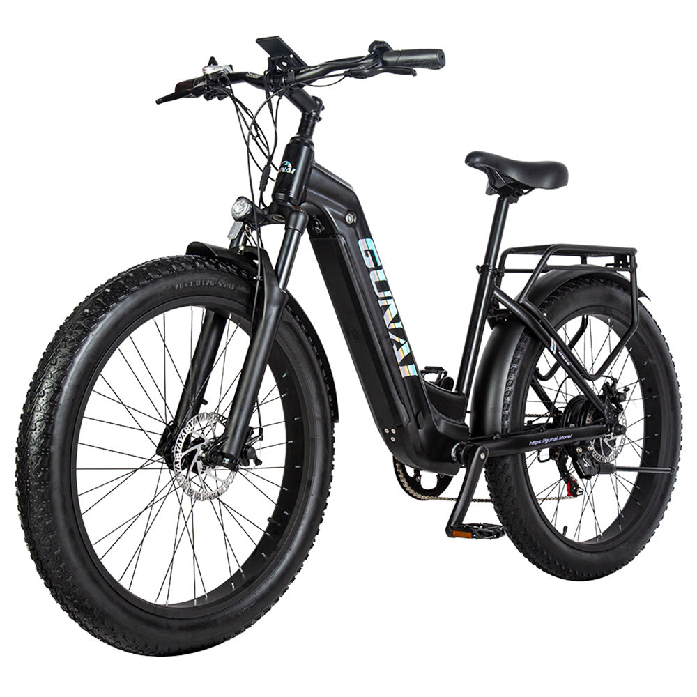 GUNAI GN26 Electric Bike 26" Tires 500W Bafang Motor 48V 17.5Ah Samsung Battery