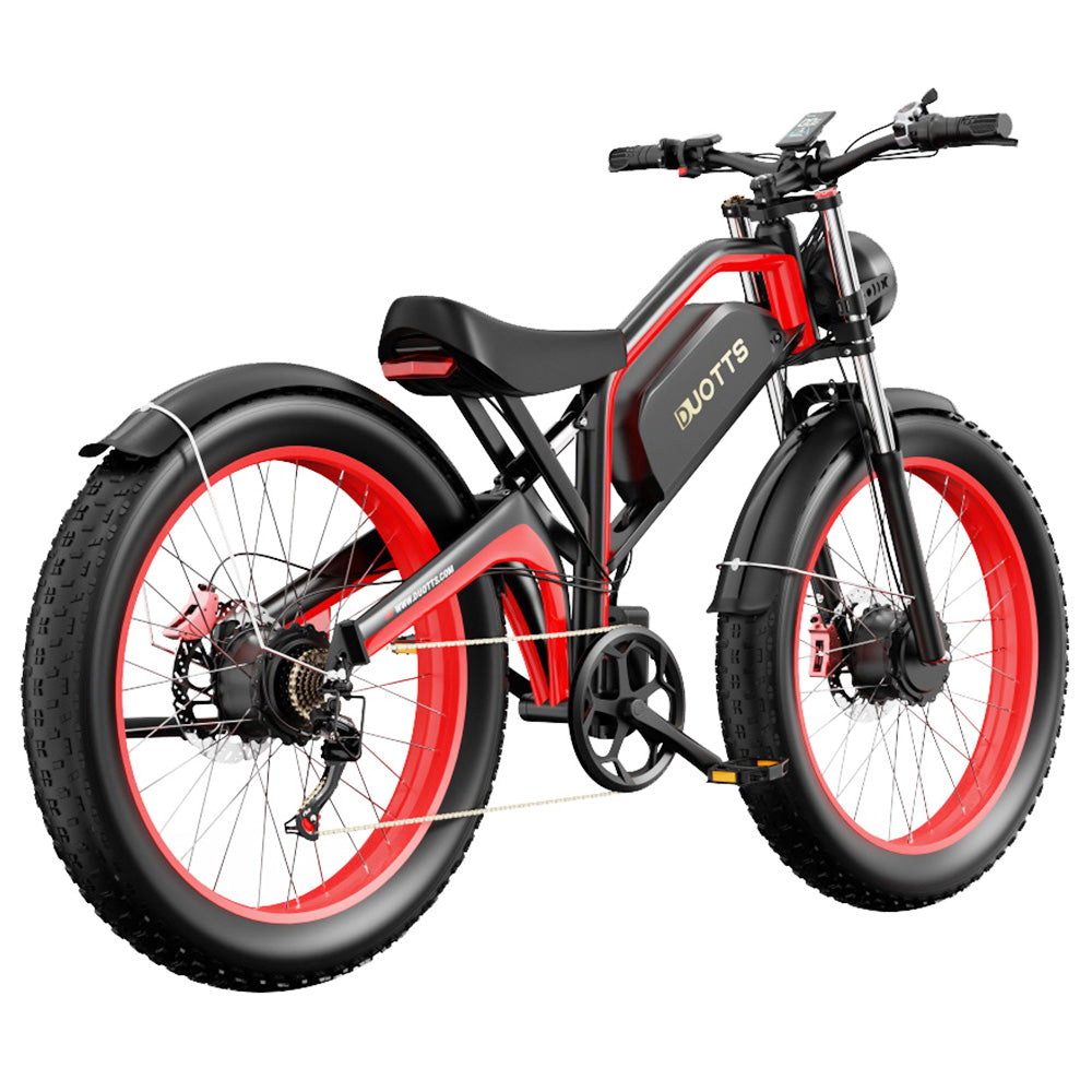 DUOTTS N26 Electric Bike 26" Tires Dual 750W Motors 48V 20Ah Samsung Battery