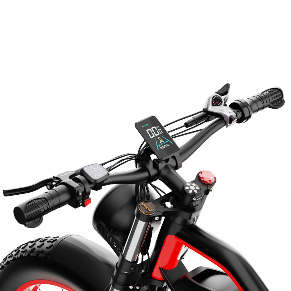 DUOTTS N26 Electric Bike 26" Tires Dual 750W Motors 48V 20Ah Samsung Battery