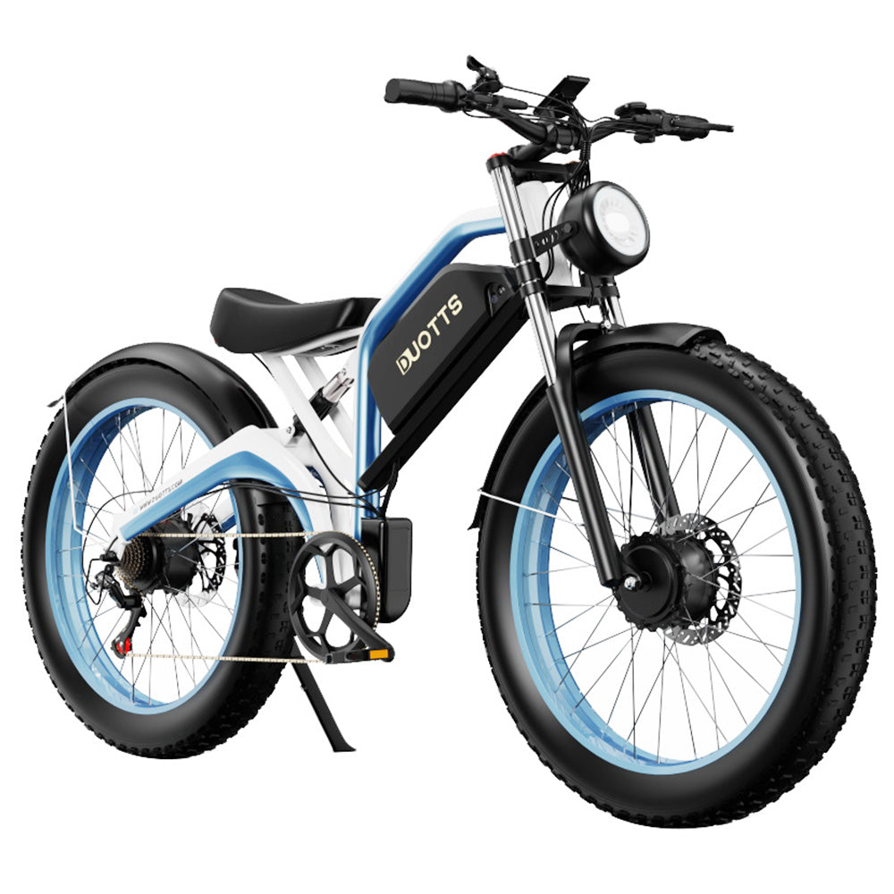 DUOTTS N26 Electric Bike 26" Tires Dual 750W Motors 48V 20Ah Samsung Battery