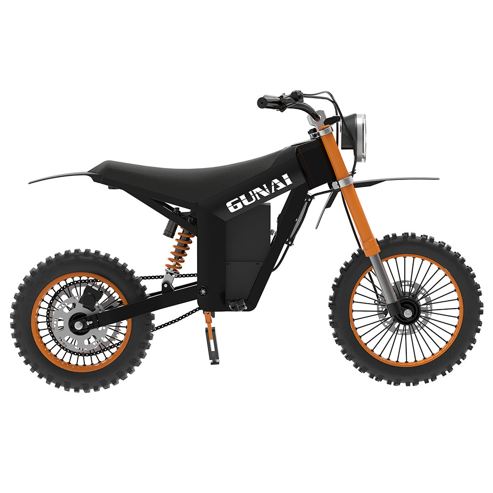 GUNAI GN21 Bicicleta de Montaña Eléctrica Neumáticos Todoterreno Motor 1200W Batería 48V 21Ah