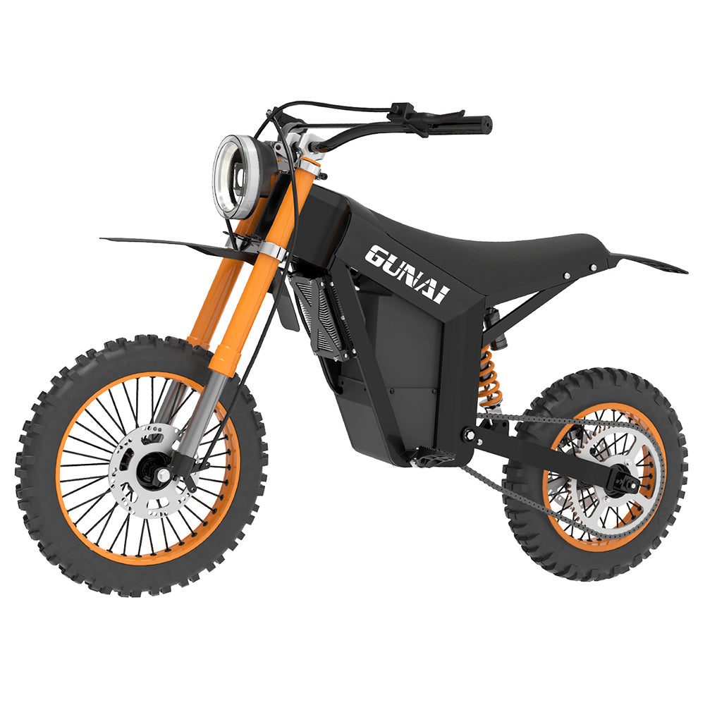 GUNAI GN21 Bicicleta de Montaña Eléctrica Neumáticos Todoterreno Motor 1200W Batería 48V 21Ah