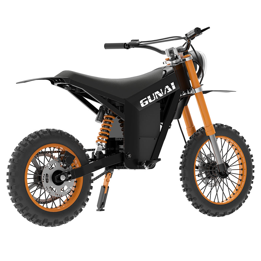 GUNAI GN21 Bicicleta de Montaña Eléctrica Neumáticos Todoterreno Motor 1200W Batería 48V 21Ah