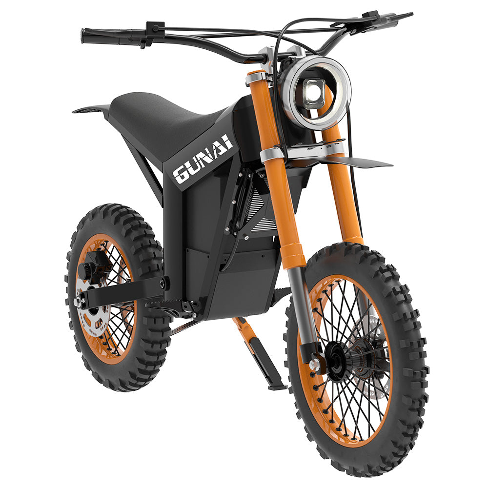 GUNAI GN21 Bicicleta de Montaña Eléctrica Neumáticos Todoterreno Motor 1200W Batería 48V 21Ah