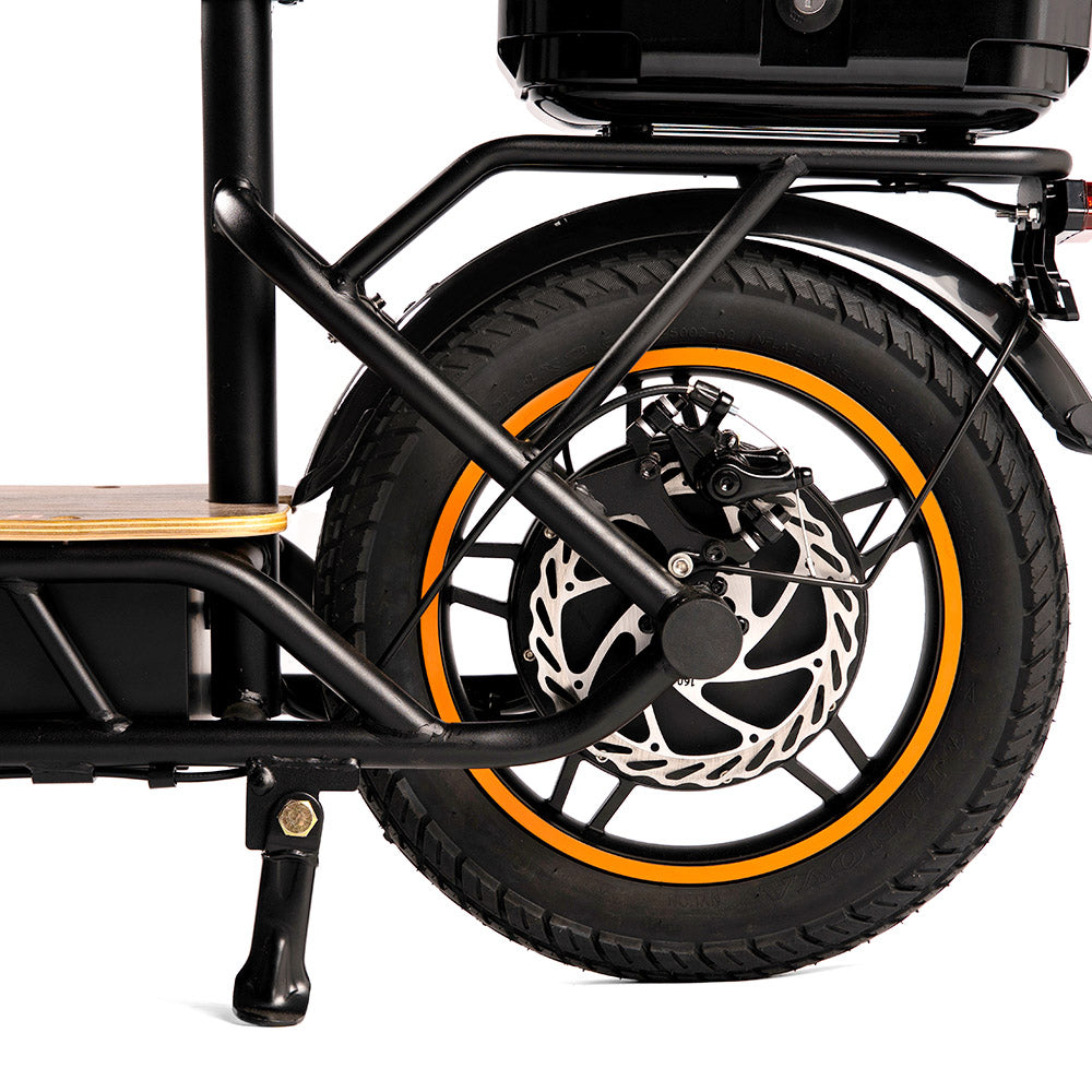 KuKirin C1 Pro Electric Scooter with Seat 14" Off-Road Tires 500W Motor