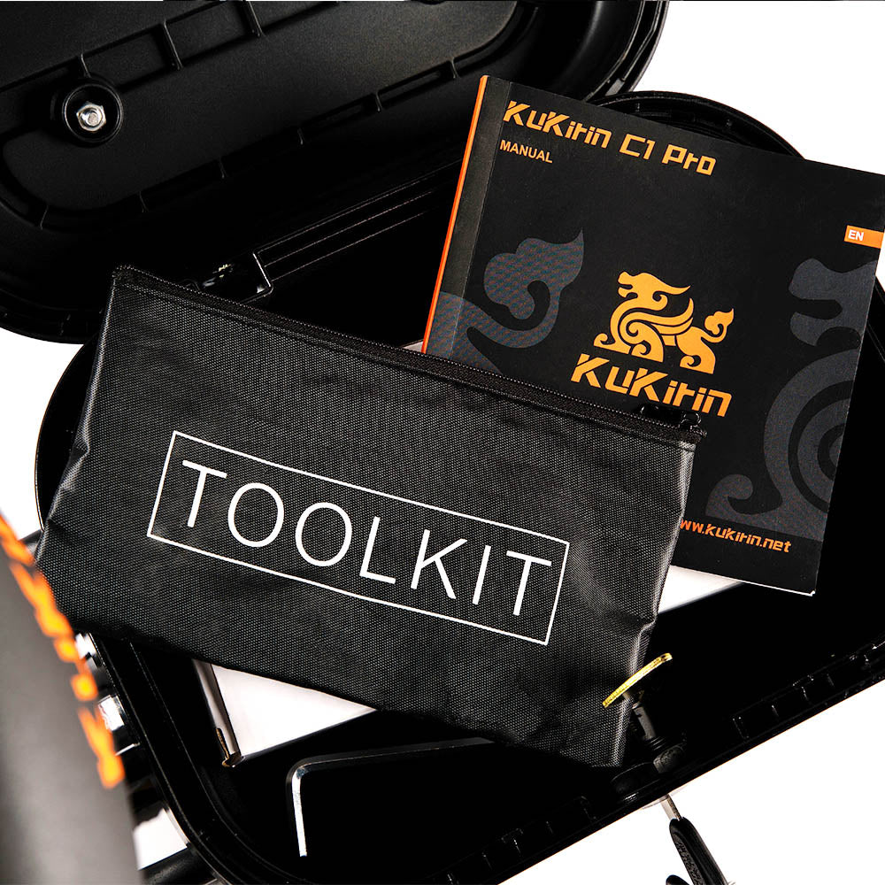 KuKirin C1 Pro Electric Scooter with Seat 14" Off-Road Tires 500W Motor