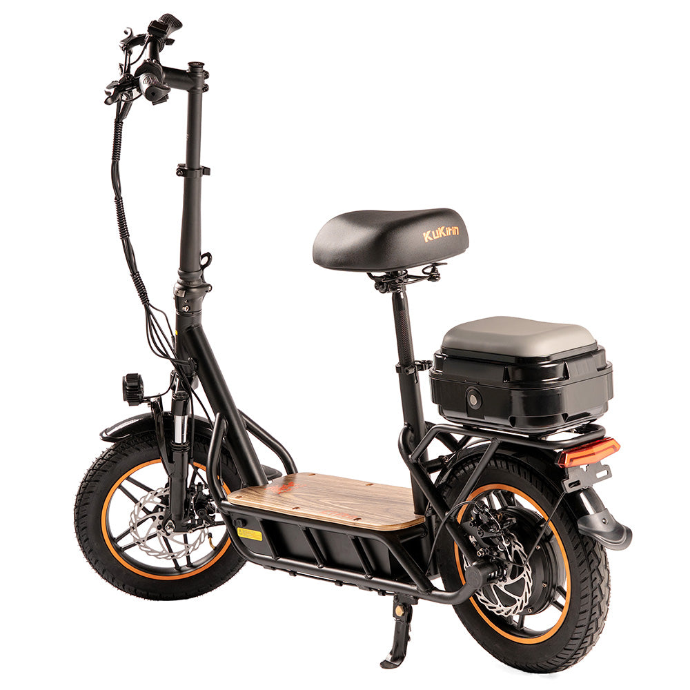 KuKirin C1 Pro Electric Scooter with Seat 14" Off-Road Tires 500W Motor