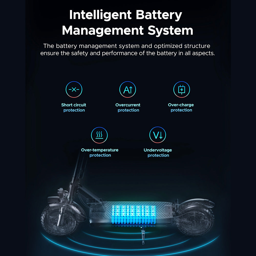 ENGWE Y600 Electric Scooter with Seat 10" Tires 600W 48V 18.2Ah Battery