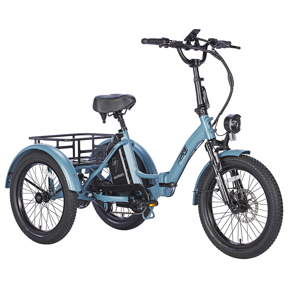 Fafrees F20 Mate Foldable Electric Cargo Tricycle 48V 18.2Ah Battery