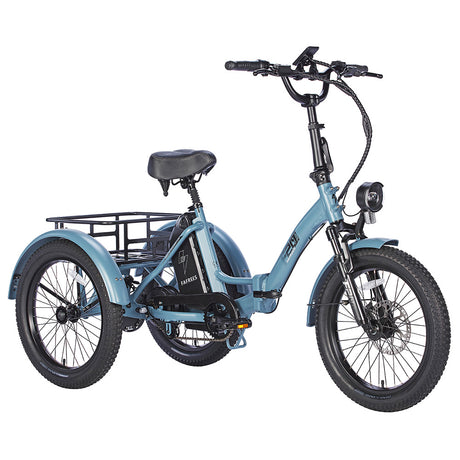 Fafrees F20 Mate Foldable Electric Cargo Tricycle 48V 18.2Ah Battery