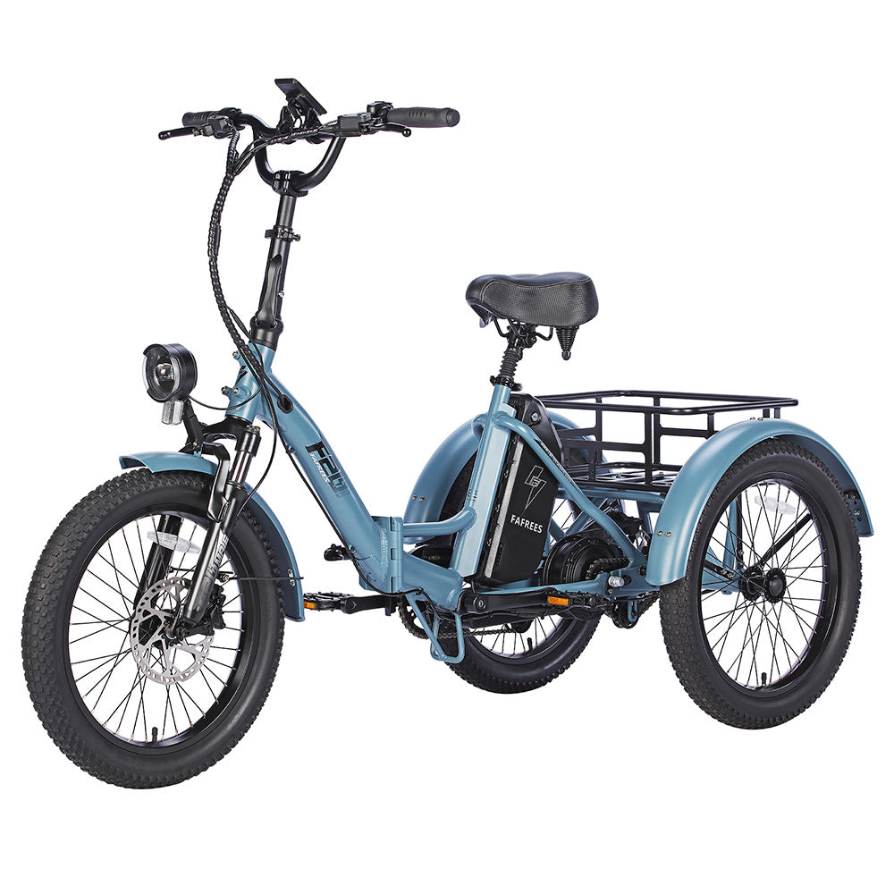 Fafrees F20 Mate Foldable Electric Cargo Tricycle 48V 18.2Ah Battery