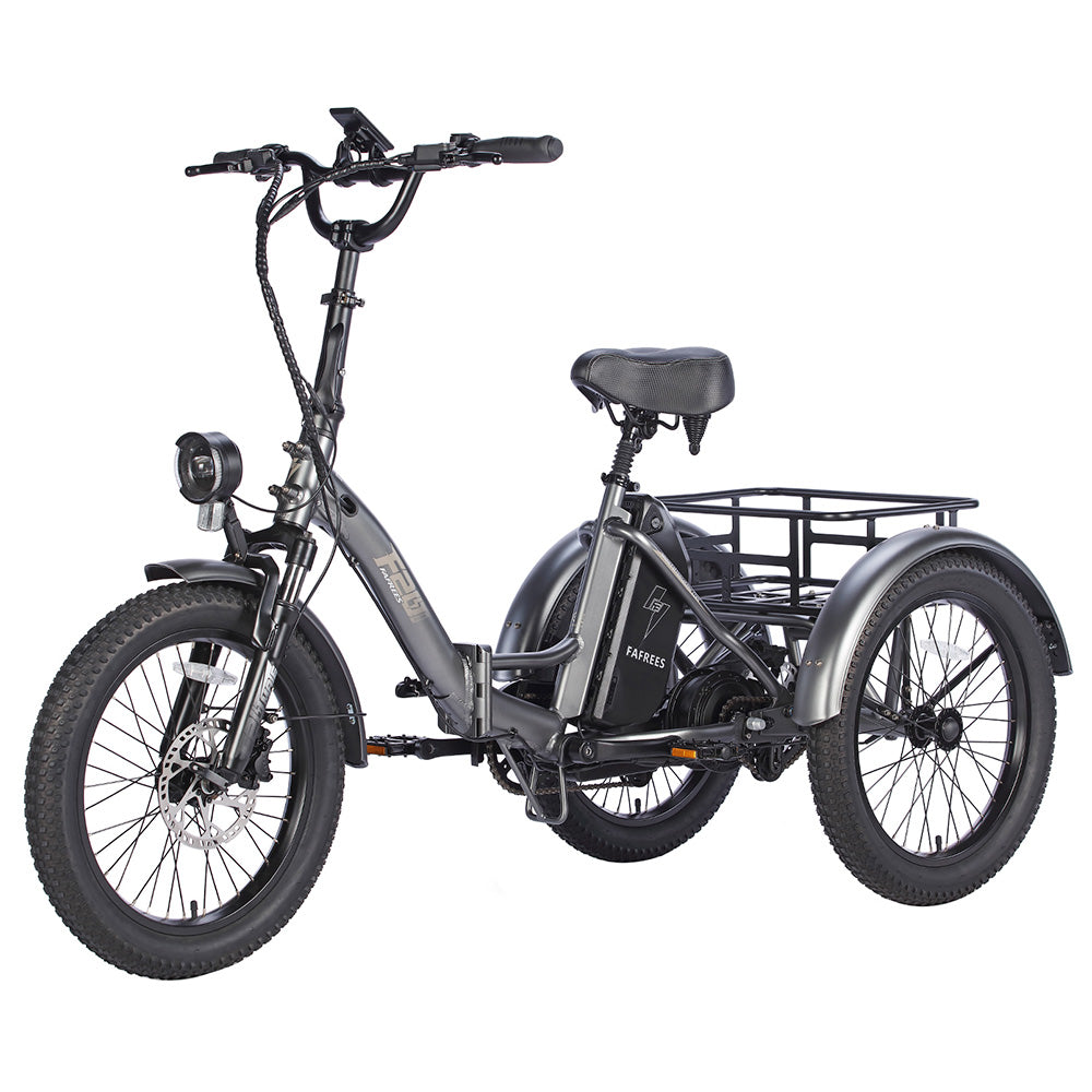 Fafrees F20 Mate Foldable Electric Cargo Tricycle 48V 18.2Ah Battery