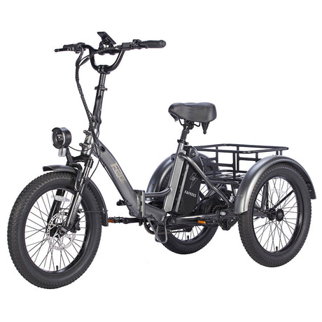 Fafrees F20 Mate Foldable Electric Cargo Tricycle 48V 18.2Ah Battery