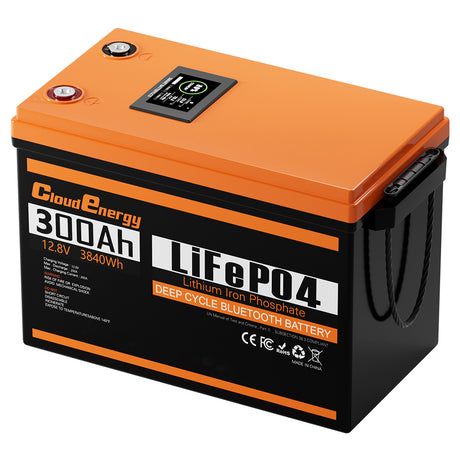 Cloudenergy LiFePO4 Battery Pack Backup Power
