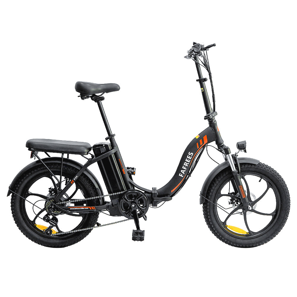 Bicicleta eléctrica urbana Fafrees F20, neumáticos de 20", motor de 250 W, batería de 36 V y 15 Ah