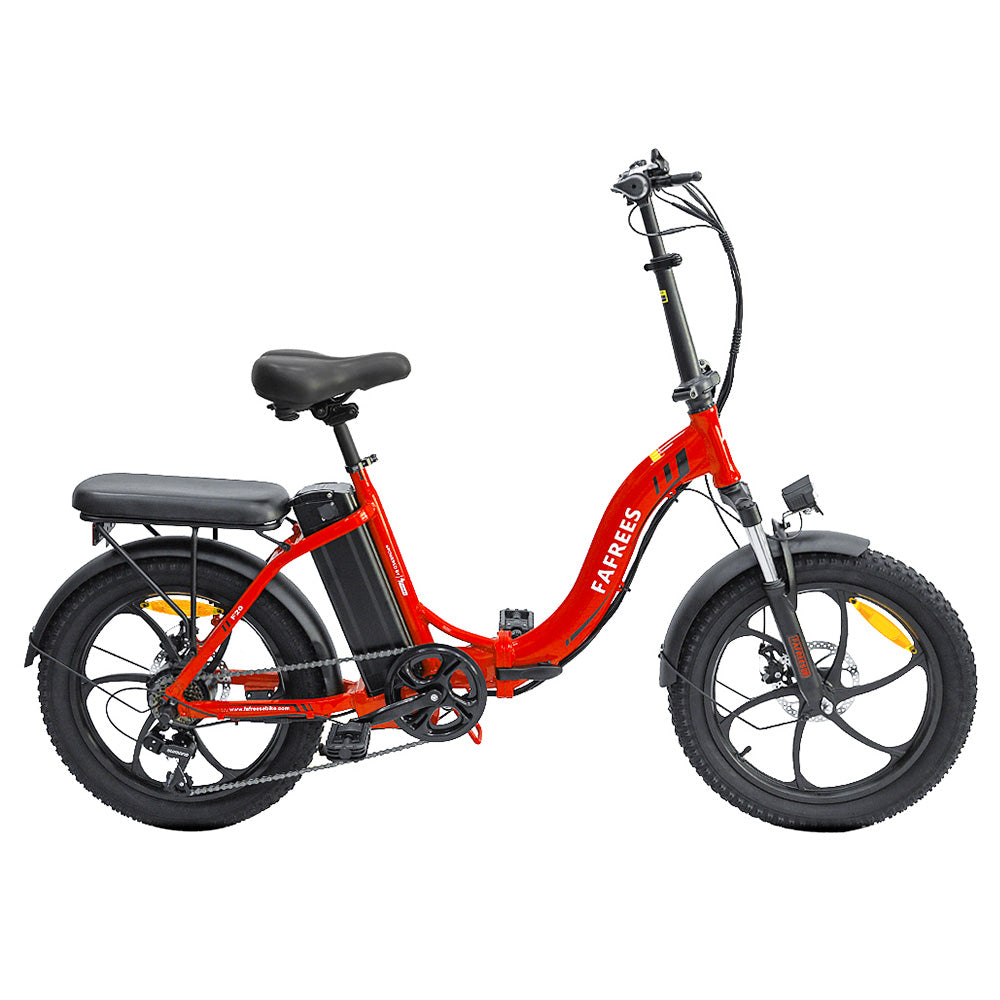 Bicicleta eléctrica urbana Fafrees F20, neumáticos de 20", motor de 250 W, batería de 36 V y 15 Ah