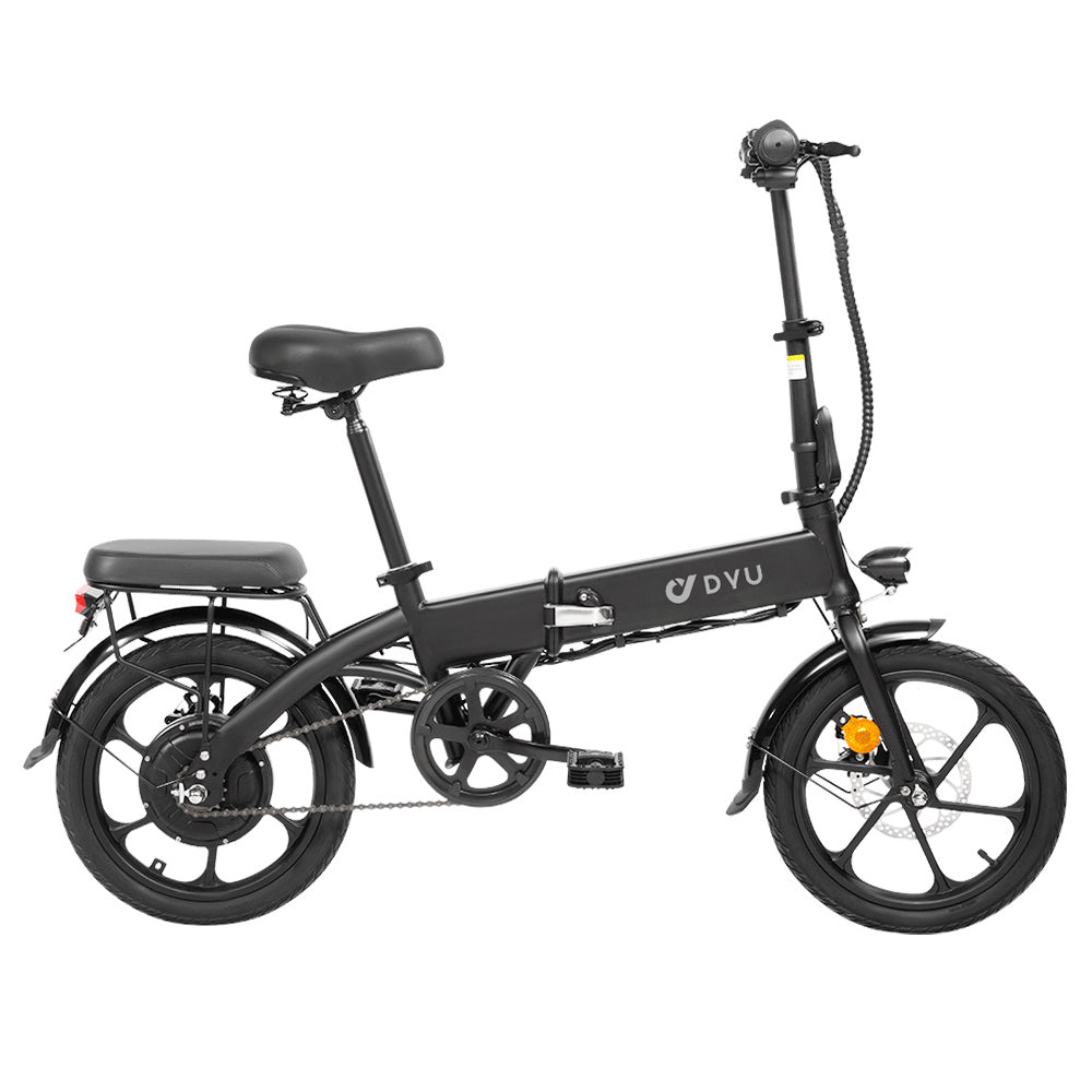 DYU A1F Electric City Bike 16" Tire 250W Motor 36V 7.5Ah Battery