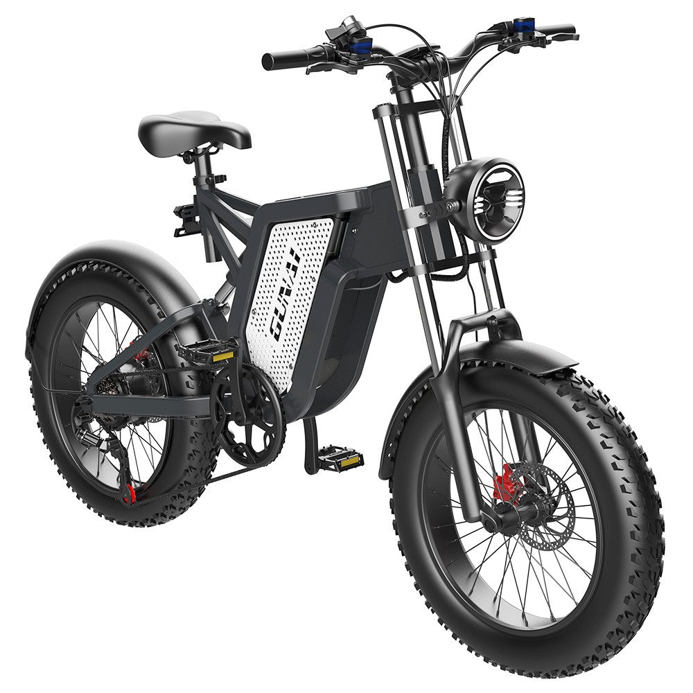 GUNAI MX25 Electric Mountain Bike 20" Tires 1000W Motor 48V 25Ah Battery