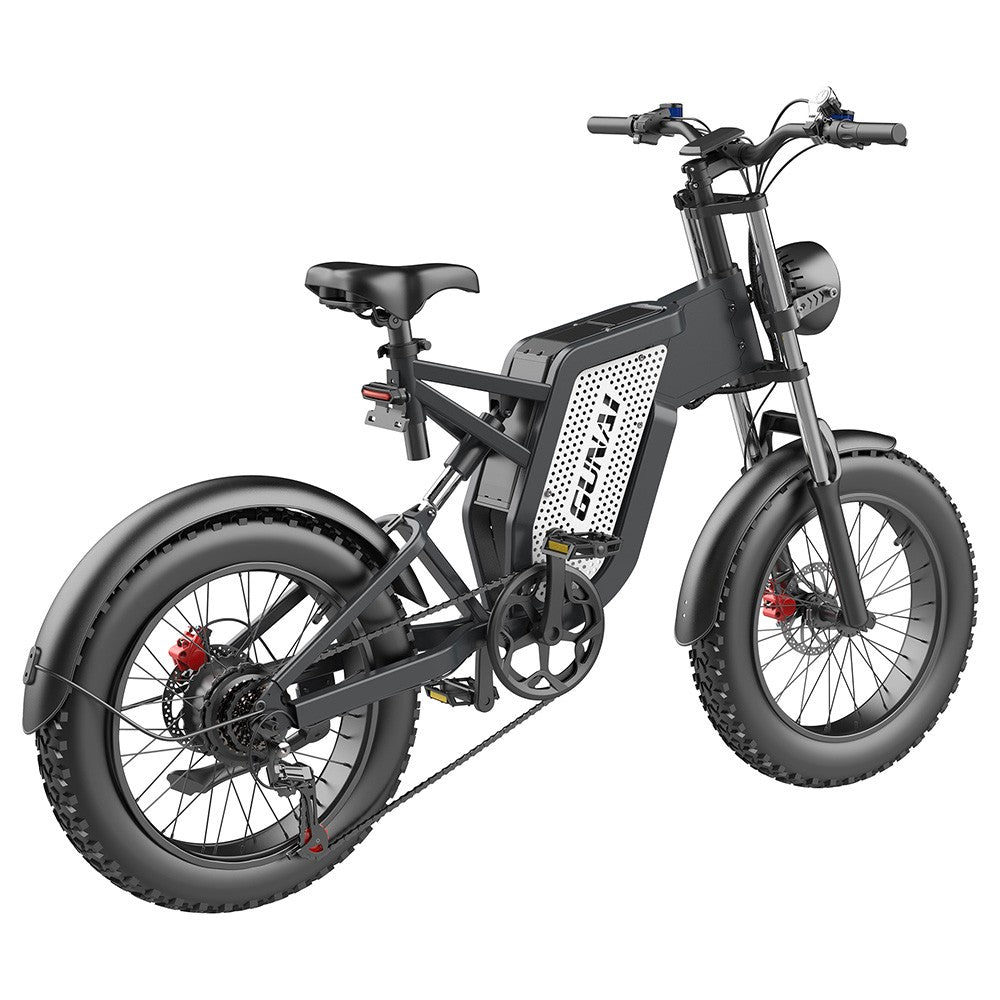 GUNAI MX25 Electric Mountain Bike 20" Tires 1000W Motor 48V 25Ah Battery