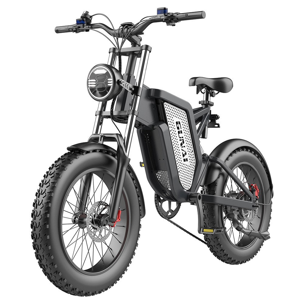 GUNAI MX25 Electric Mountain Bike 20" Tires 1000W Motor 48V 25Ah Battery