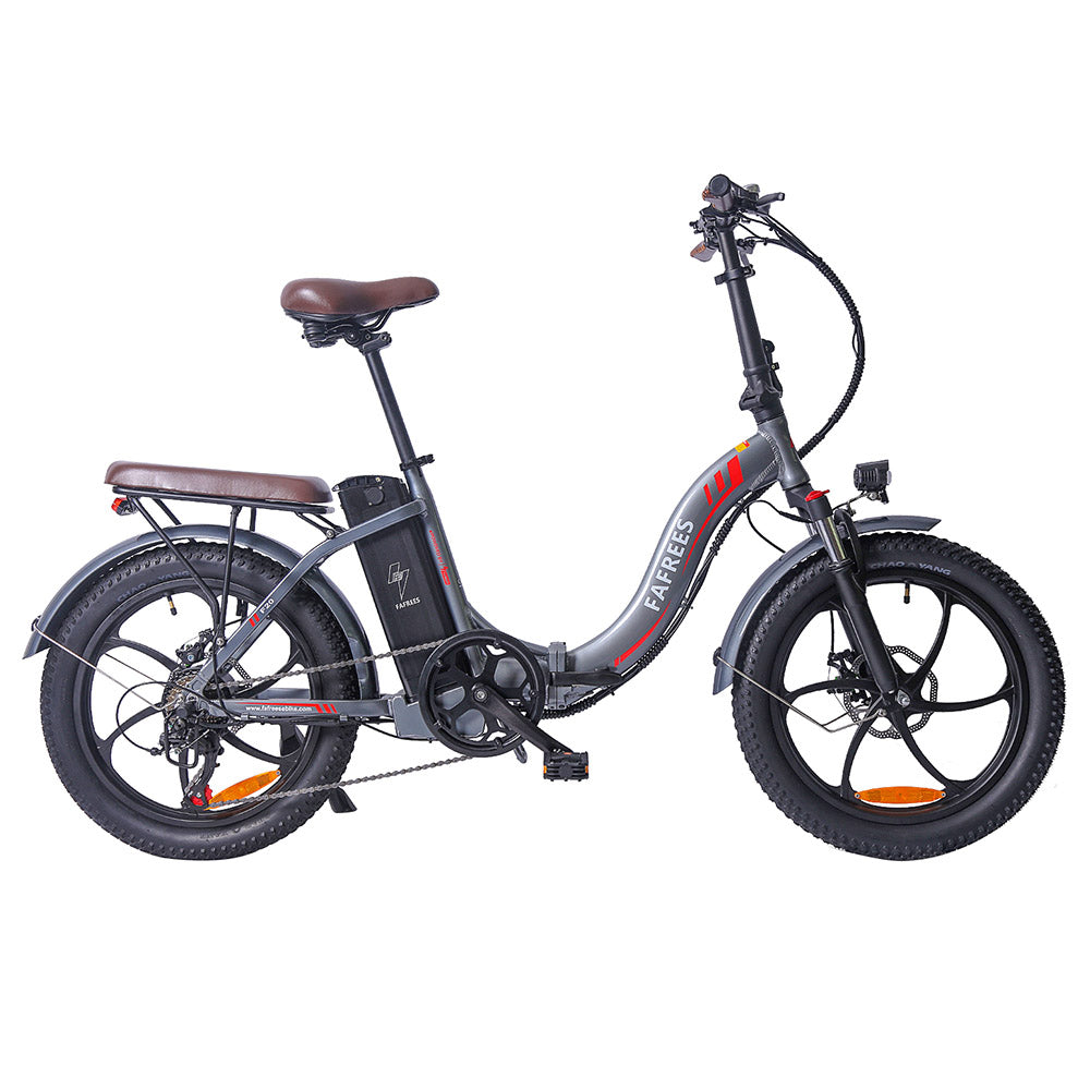 Bicicleta eléctrica urbana Fafrees F20 Pro, neumáticos de 20", motor de 250 W, batería de 36 V y 18 Ah