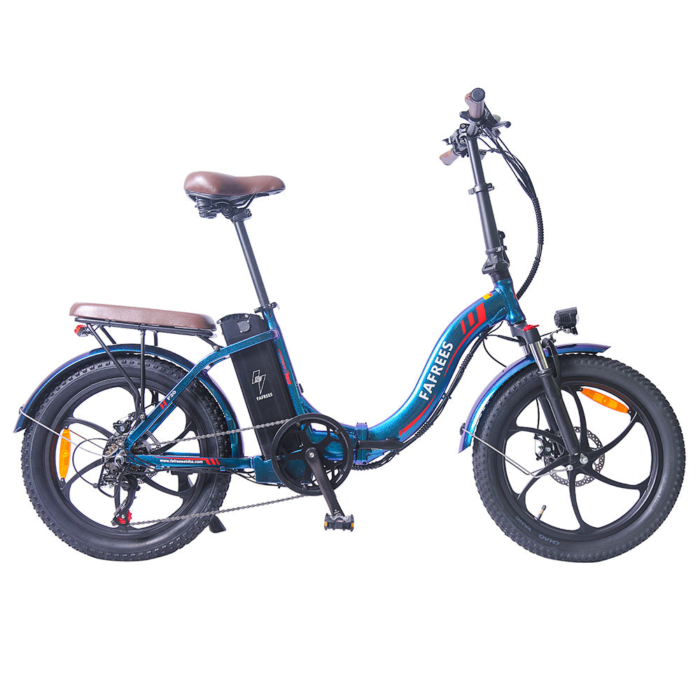 Bicicleta eléctrica urbana Fafrees F20 Pro, neumáticos de 20", motor de 250 W, batería de 36 V y 18 Ah
