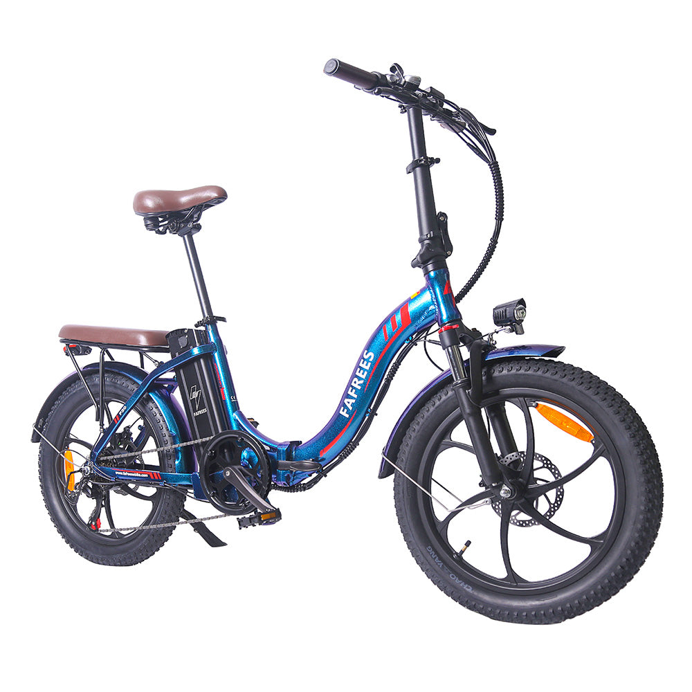 Bicicleta eléctrica urbana Fafrees F20 Pro, neumáticos de 20", motor de 250 W, batería de 36 V y 18 Ah