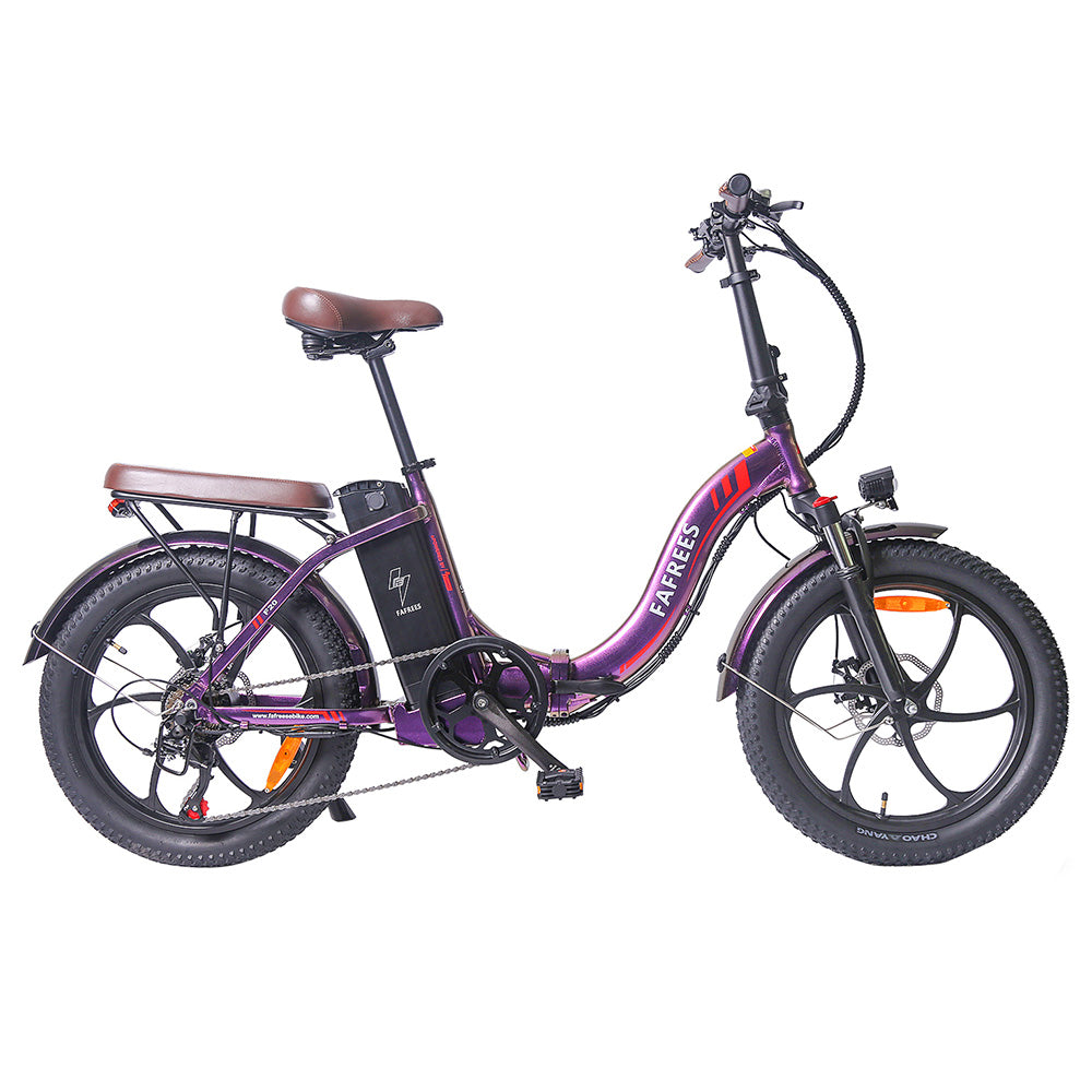 Bicicleta eléctrica urbana Fafrees F20 Pro, neumáticos de 20", motor de 250 W, batería de 36 V y 18 Ah