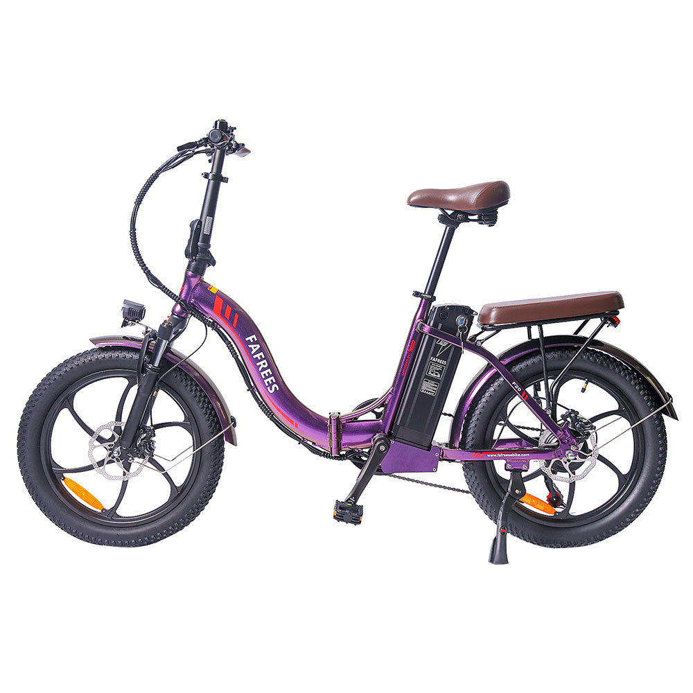 Bicicleta eléctrica urbana Fafrees F20 Pro, neumáticos de 20", motor de 250 W, batería de 36 V y 18 Ah