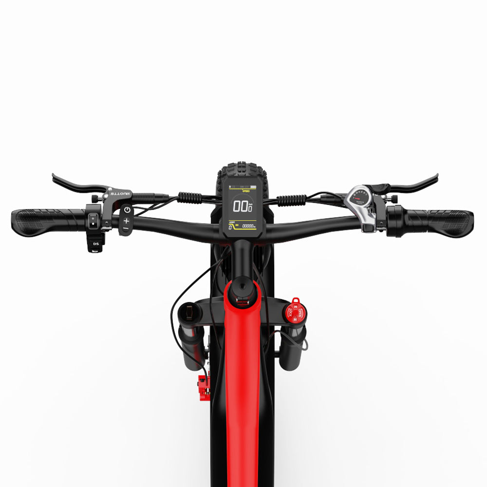 DUOTTS F26 Electric Bike 26" Tires Dual 750W Motors 48V 17.5Ah LG Battery