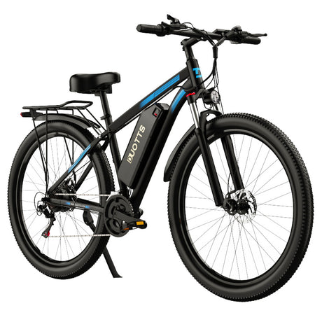 Bicicleta de montaña eléctrica DUOTTS C29, neumáticos de 29", motor de 750 W, batería de 48 V y 15 Ah