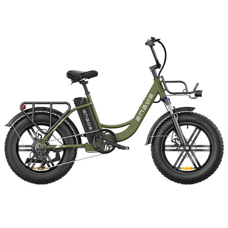 ENGWE L20 Electric Step-Thru Bike 20" Fat Tires 250W Motor 48V 13Ah Battery