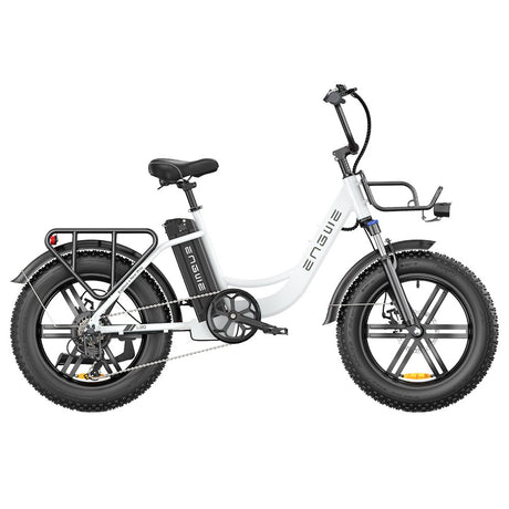 ENGWE L20 Electric Step-Thru Bike 20" Fat Tires 250W Motor 48V 13Ah Battery