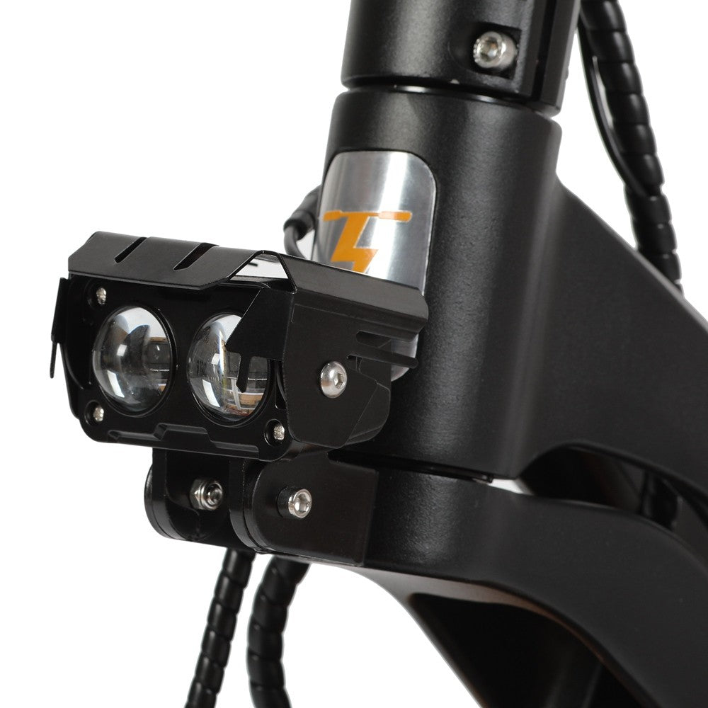 Patinete eléctrico Ausom Gallop de 10 pulgadas, motor doble de 1200 W, batería de 52 V y 23,2 Ah