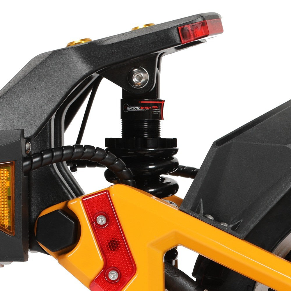 Patinete eléctrico Ausom Gallop de 10 pulgadas, motor doble de 1200 W, batería de 52 V y 23,2 Ah