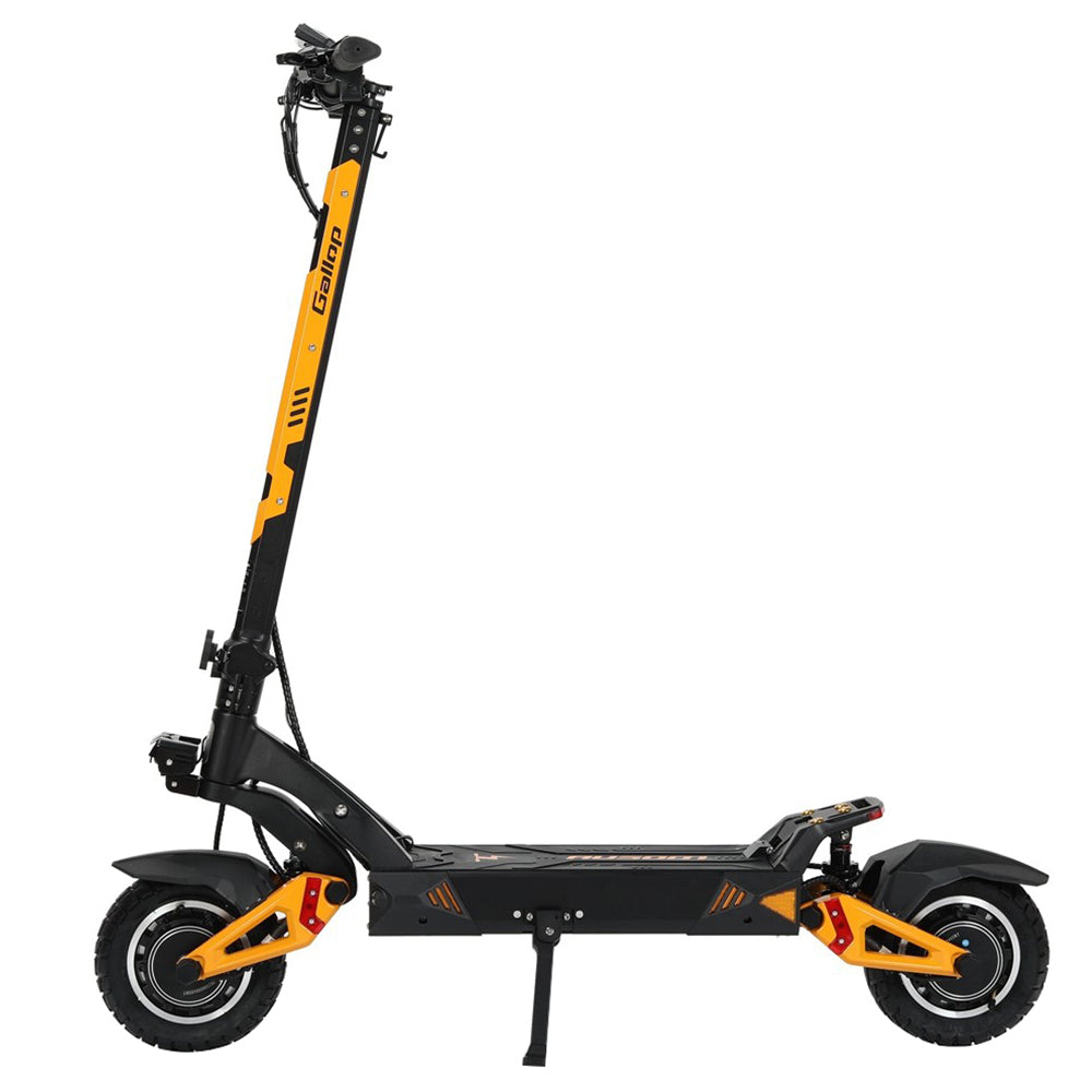 Patinete eléctrico Ausom Gallop de 10 pulgadas, motor doble de 1200 W, batería de 52 V y 23,2 Ah