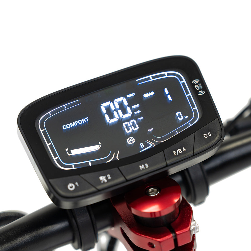 BOYUEDA Q7 Pro Max Electric Scooter 10" Tires Dual 1600W Motors 52V 28Ah Battery