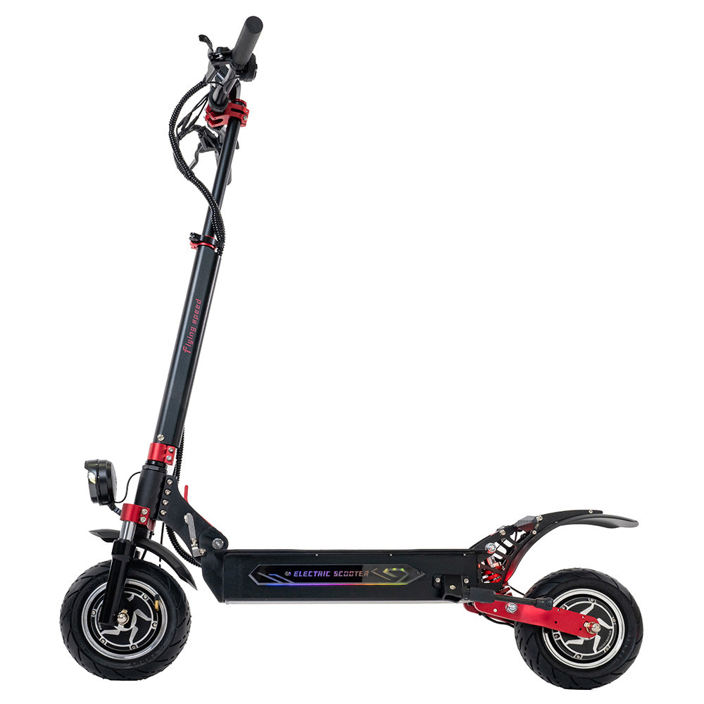 BOYUEDA Q7 Pro Max Electric Scooter 10" Tires Dual 1600W Motors 52V 28Ah Battery