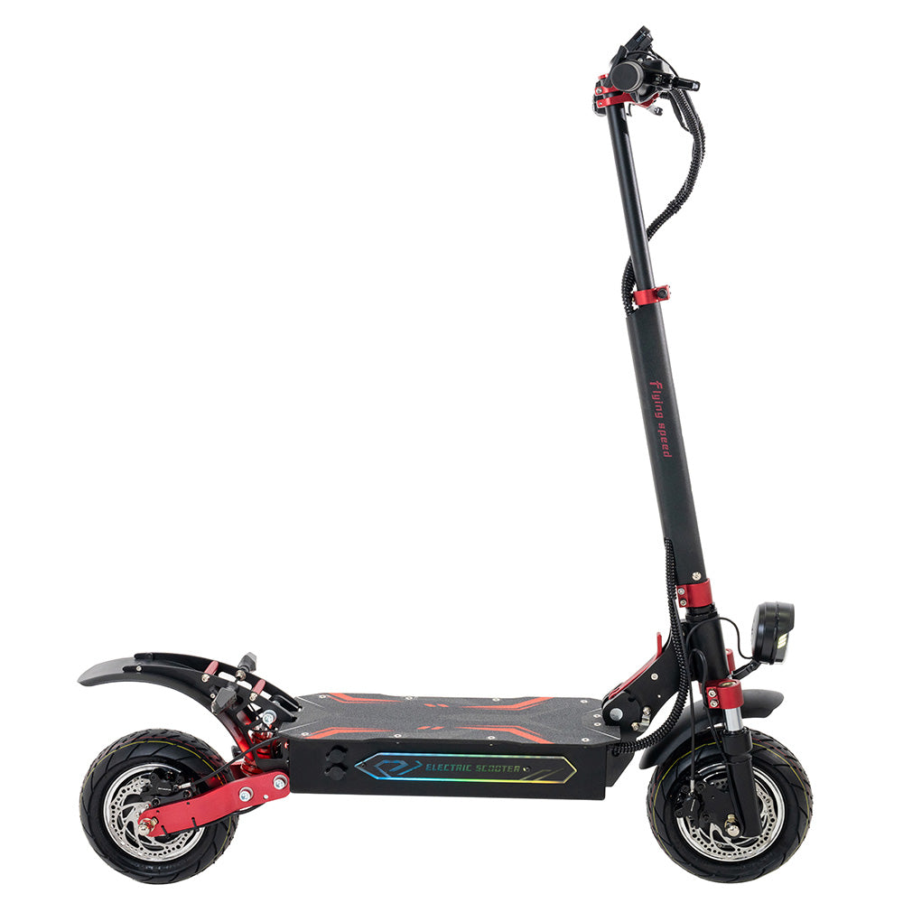 BOYUEDA Q7 Pro Max Electric Scooter 10" Tires Dual 1600W Motors 52V 28Ah Battery