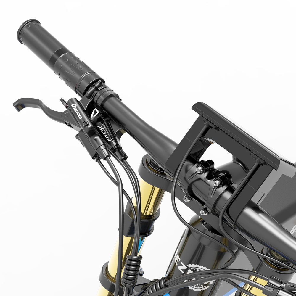 Bezior X-PLUS Electric Bike 26" Tires 1500W Motor 48V 17.5Ah Battery