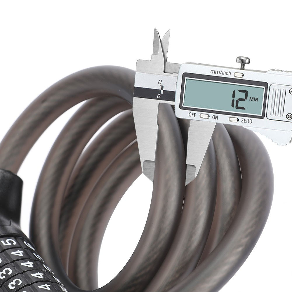 Bike Combination Lock 1.2m Cable