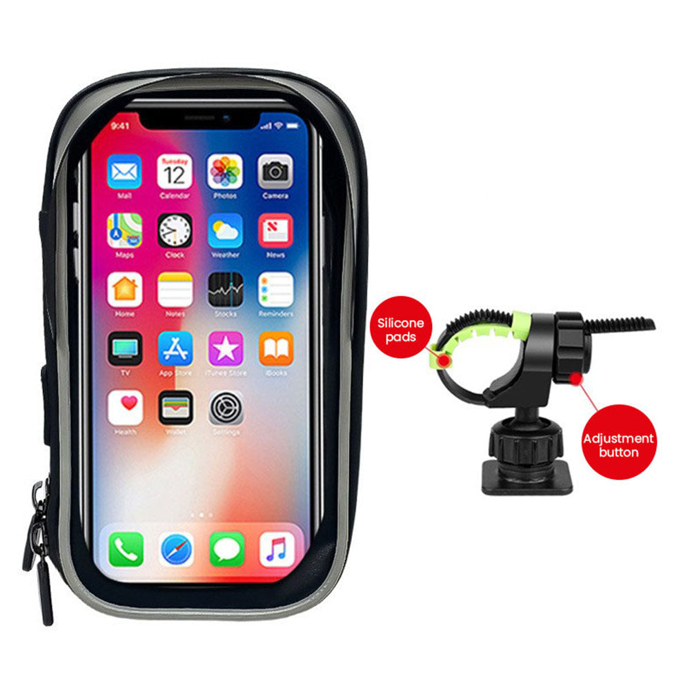 Bike Handlebar Bag 7-inch with Strap